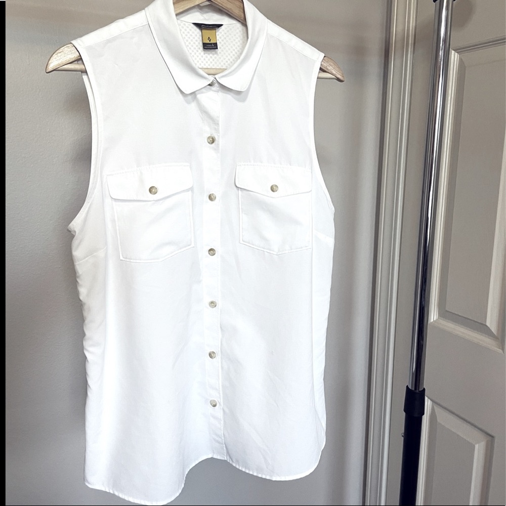 Eddie Bauer Travex Mountain Sleeveless Shirt